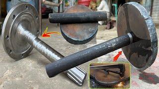 Incredible Process To MakingNew Axel On Late MachineUsing Raw Materiall