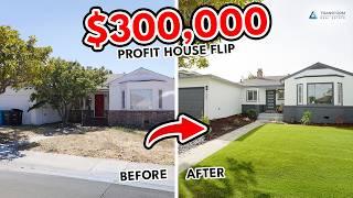 Multi-Million Dollar House Flip | $300,00 Profit Fix and Flip | Before and After Walkthrough