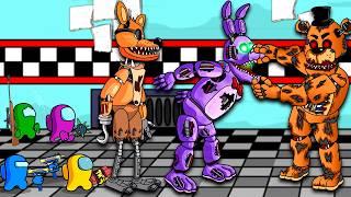 AMONG US vs FNAF ZOMBIE | Five Nights at Freddy's | Toonz Animation