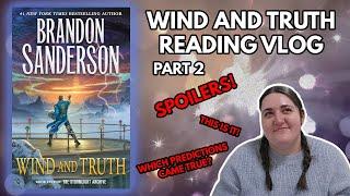 WIND AND TRUTH reading vlog (SPOILERS!) || days 5 through 10