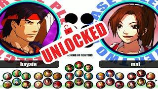 The King of Fighters XI all Characters Unlock [PS2]