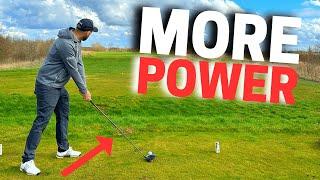 How To Get WAY MORE POWER From A SLOWER Golf Swing!