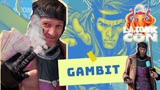 Gambit Makes A Name For Himself | LA Comic Con Exclusive