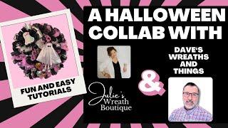 Halloween Wreath Tutorial | Halloween Crafts | Easy Halloween Wreath | DIY Halloween Crafts