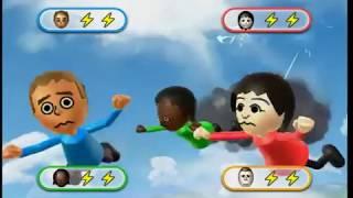 Wii party Board Game Island gameplay (Expert) Superboy vs Rin vs Sandra vs Rainer