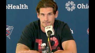 Sean Monahan Talks About Losing Johnny Gaudreau