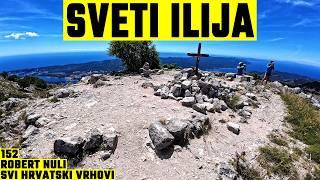 Sveti Ilija, Pelješac, 960m - planinarenje [152. VRH iz serijala SVI HRVATSKI VRHOVI] 4K