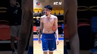 June Mar CAUGHT Kai Sotto doing this! #shorts