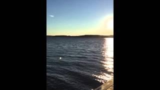 Ferry From Aker brygge To Islands in Oslofjord.  Boat Public Transport