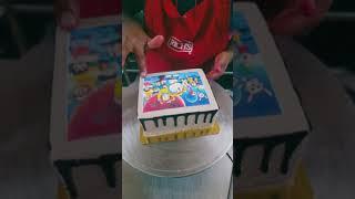 How to make a photo cake #cakedesign #howtomakephotocake #newvideo