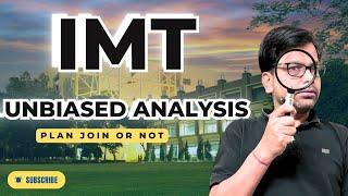 Should You Join IMT or Not - Unbiased Analysis of All Courses | IMT Vs NMIMS Vs IMI Vs GLIM