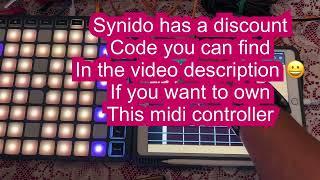 Synido Tempo Pad Z1 *NEW/ PART *2* with your iPAD & Garageband & AUM / SO Much FUN!! WOW