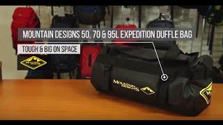 Mountain Designs 50, 70 & 96L Expedition Duffle Bag