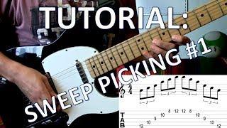 TUTORIAL: SWEEP PICKING #1