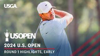 2024 U.S. Open Highlights: Round 1, Early