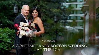 A Modern Boston Wedding at the Institute of Contemporary Art