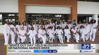 VA Hospital celebrates National Nurses Week with White Out Day