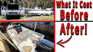 Total Cost Restoring A 17' Boat (Hurricane Damage)