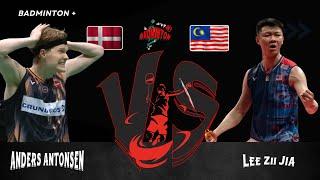 Anders Antonsen (DEN) vs Lee Zii Jia (MAS) | BWF World Tour Finals 2024 Badminton