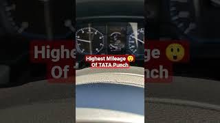 TATA Punch Highest Mileage with AC in highway  (continue 204km drive)