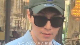 240812 Lee Dong Wook 이동욱 signing for fans in Paris  before flying back to Seoul ️ Departure