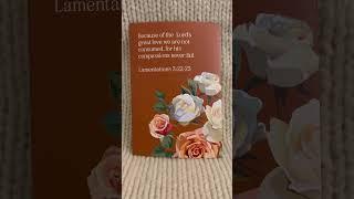 Lamentations 3:22-23 — Verse Cards - Purchased at Ross.  #Jesus