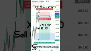 XAUUSD SELL Signal Profitable Trade Opportunity for Forex Traders| PS Trade & Success| 06 March 2023