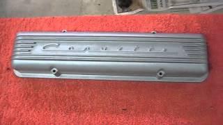 Aluminum valve cover restoration