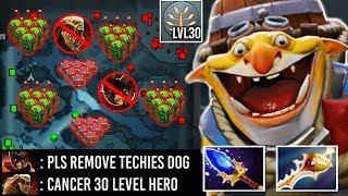 2000 IQ Divine Rapier Techies 30 Level Full Bomb 2 Hours Def Enemy Can't Push Imba Hero 7.23 Dota 2