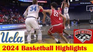 New Mexico vs #22 UCLA Basketball Game Highlights 11 8 2024