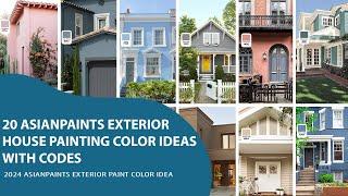 20 asian paints Exterior House Painting Color Ideas With Codes | EXTERIOR PAINT COLOURS