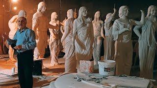 An Ordinary Day in the Life of a Sculptor! " MuhammedSadiq Axundov "