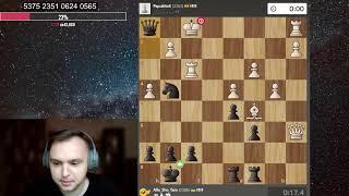 Рейтинговий бліц на  chess.com 5.11