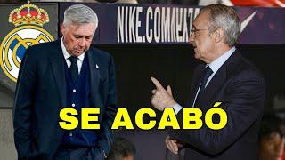 TERREMOTO EN R.MADRID / FLORENTINO BAJO AL CAMPO PARA CRITICAR LAS DECISIONES TÁCTICAS DE ANCELOTTI