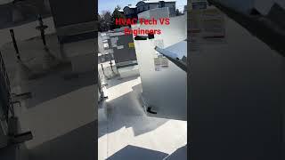 HVAC TECH VS ENGINEERS PART 1 #nighthawkhvac #hrv #hvaclife #hvac #hvachacks #hvacservices