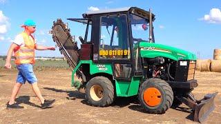 Tractors and cars is broken funny compilation