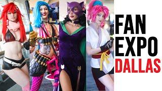 THIS IS FAN EXPO DALLAS TEXAS COMIC CON 2024 BEST COSPLAY MUSIC VIDEO VLOG COSTUMES ANIME EXPO