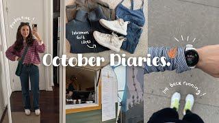 FALL HOME VLOG  lululemon gift ideas, IM BACK RUNNING, productive days!