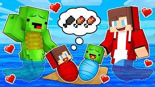 JJ and Mikey Adopted By MERMAID Family in Minecraft - Maizen