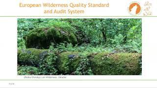 European Wilderness Society Webinar: European Wilderness Quality Standard