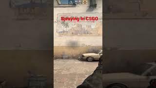 Spraying in CSGO