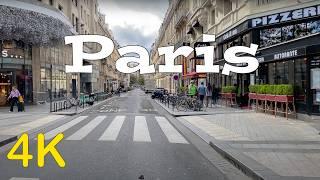 Paris France 4K Walking Tour 2024