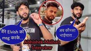 Abhishek Malhan REACTS On Elvish Yadav Negative PR Controversy | Fukra Insaan Latest Interview | FN