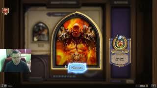 12 wins Hearthstone Arena - Grook Fu handbuff Warrior in the Barrens