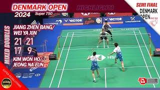 Jiang Zhen Bang / Wei Ya Xin vs Kim Won Ho / Jeong Na Eun | Denmark Open 2024 | SF XD Highlights