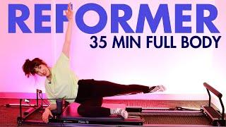 35 MIN Pilates Reformer Workout for FULL BODY 