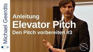 Elevator Pitch Anleitung: Wie Sie Ihren Pitch vorbereiten #3