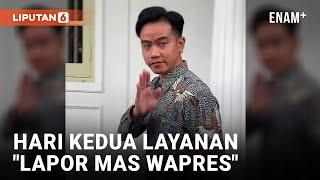 Gibran Tinjau Langsung "Lapor Mas Wapres" di Istana | Liputan6