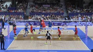 Volleyball Japan Yuki Ishikawa Amazing in Japan - Italy 2024 Paris Olympics