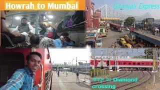 Howrah - Mumbai Gitanjali Express journey vlog @GhoomoIndiaDilSe